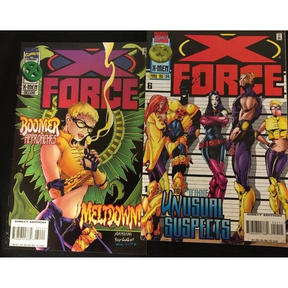 X-Force Comic Books Lot of 14 by Marvel Comics Circa 1991-2002 - Picture 10 of 11